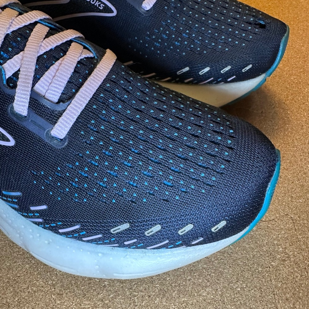 Brooks Glycerin 20 Running Shoes Womens 11 Navy Blue DNA LOFT Sneakers 1203691B - Picture 9 of 12